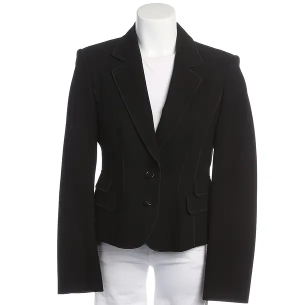 Blazer in Schwarz, Viskose, Strenesse
