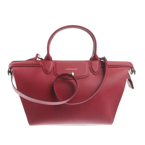 Handbag in Red, Leather, Longchamp