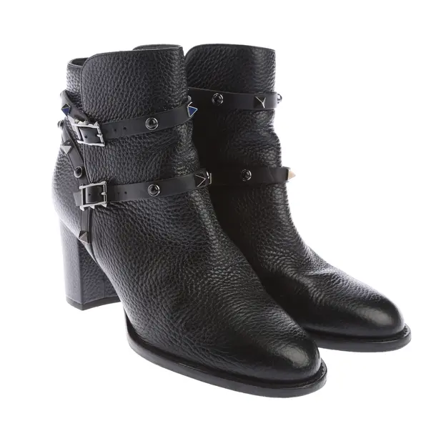 Stiefeletten in Schwarz, , Valentino