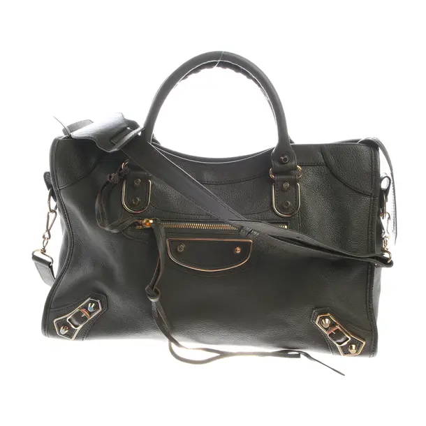 Handtasche in Grün, Leder, Balenciaga