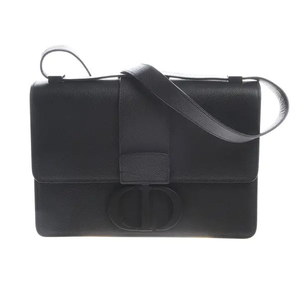 Schultertasche in Schwarz, Leder, Dior
