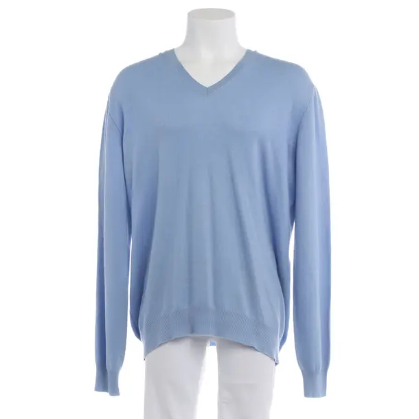 Pullover in Blau, Kaschmir, Gran Sasso
