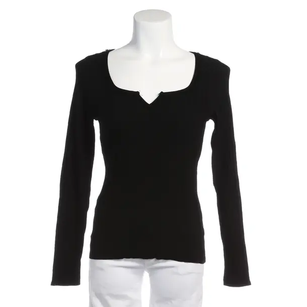 Long Sleeve Shirt in Black, Viscose, Marc Cain