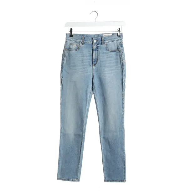 Jeans Straight Fit in Blau, Baumwolle, Alexander McQueen