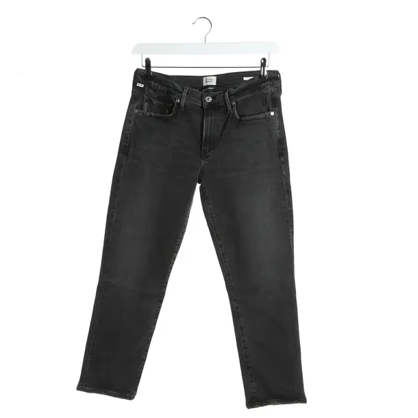 Jeans Straight Fit in Schwarz, Baumwolle, Citizens of Humanity