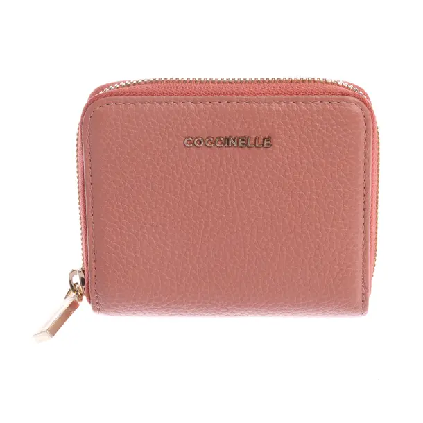 Geldbörse in Rosa, Leder, Coccinelle