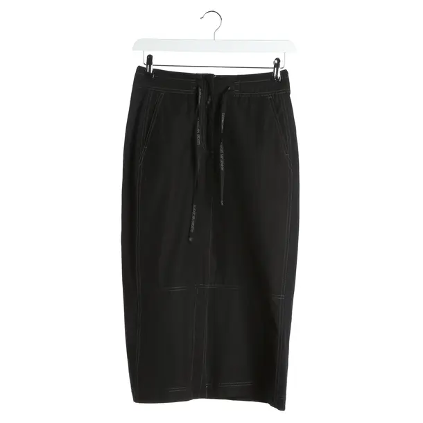 Rock in Schwarz, Baumwolle, Marc Cain Sports