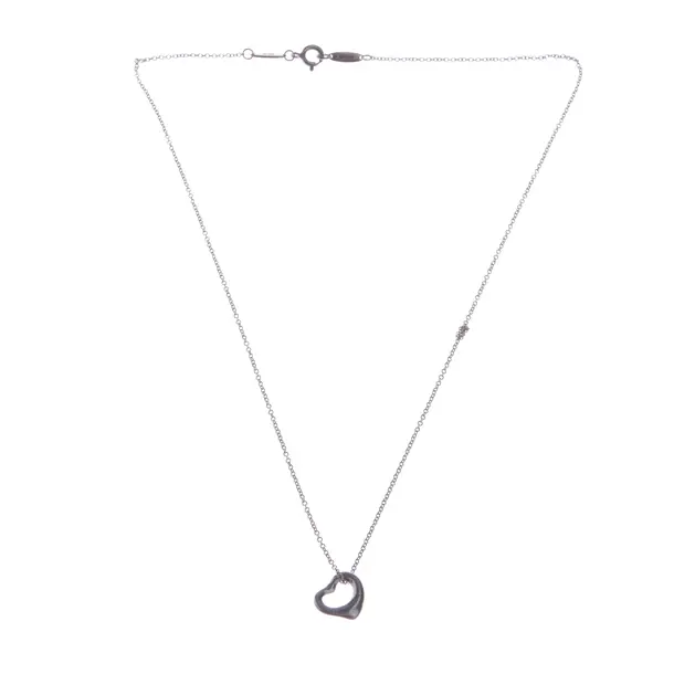Necklace in Metallic, 925 Sterling Silver, Tiffany & Co