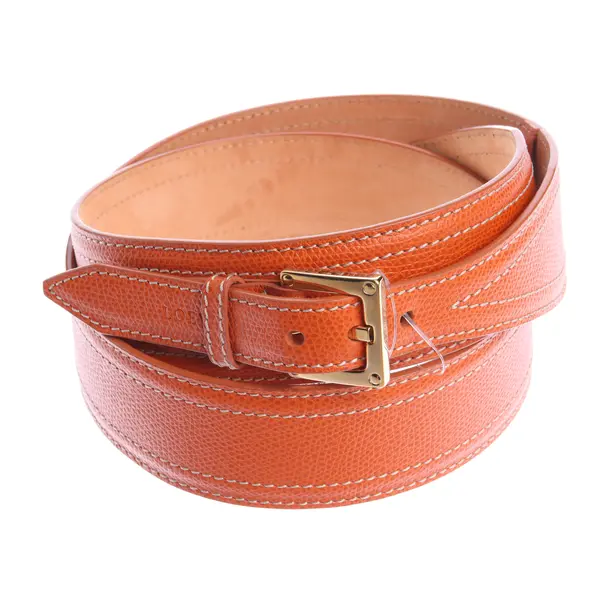 Gürtel in Orange, Leder, Loewe