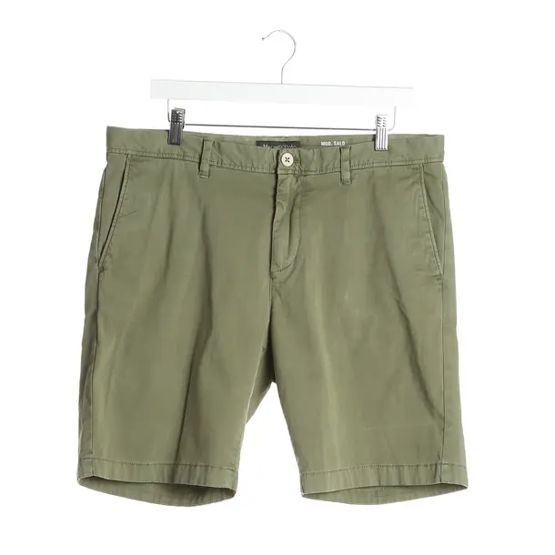 Shorts in Green, Cotton, Marc O'Polo