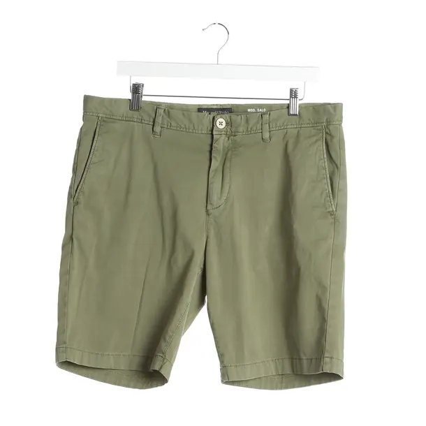 Shorts in Green, Cotton, Marc O'Polo