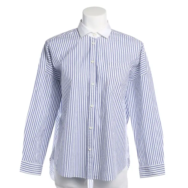 Blouse in Blue, Cotton, Brunello Cucinelli