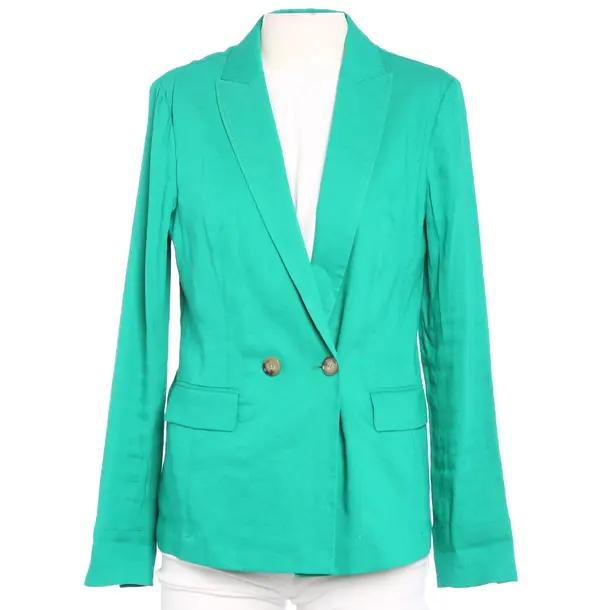 Blazer in Green, Linen, Marc Cain