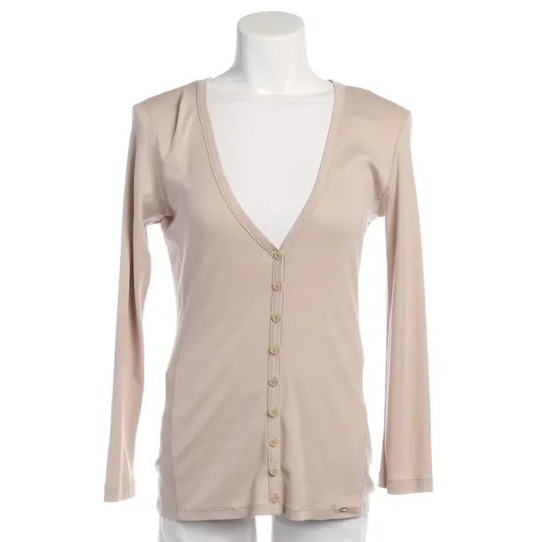 Cardigan in White, Cotton, Marc Cain