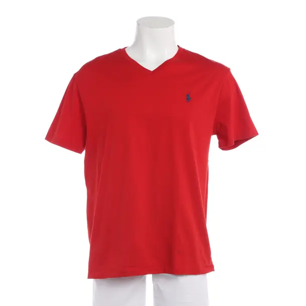 T-Shirt in Rot, Baumwolle, Polo Ralph Lauren