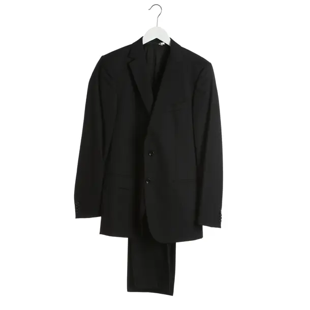 Suit in Black, Wool, Zegna