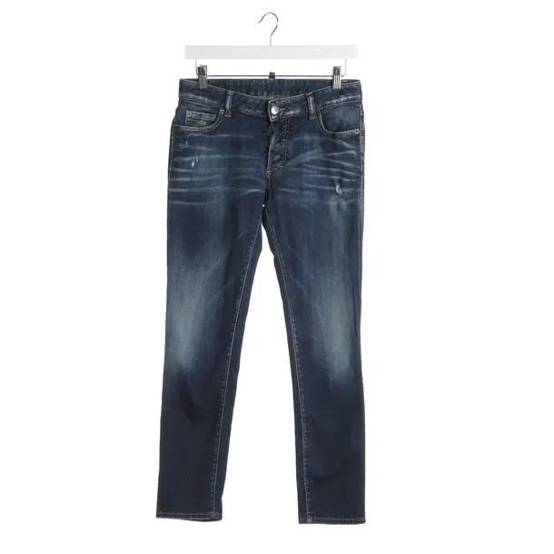 Straight Fit Jeans in Blue, Cotton, Dsquared