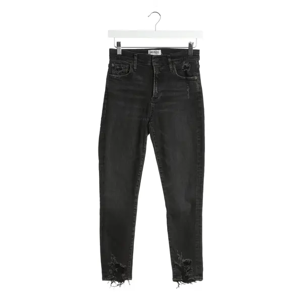 Straight Fit Jeans in Black, Cotton, Agolde