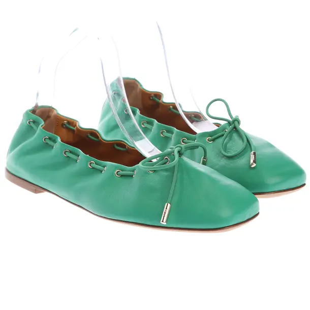 Ballet Flats in Green, , Chloé