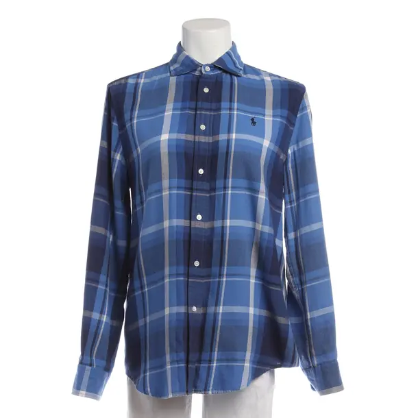Blouse in Blue, Cotton, Polo Ralph Lauren