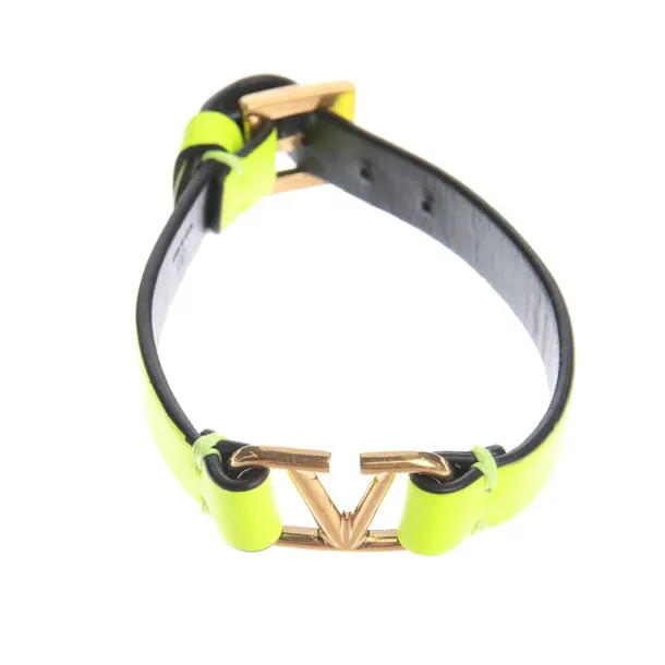Bracelet in Neon, Leather, Valentino