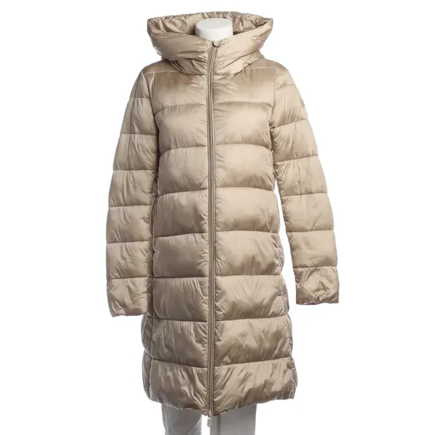 Winter Coat in White, Polylactide, Save the Duck