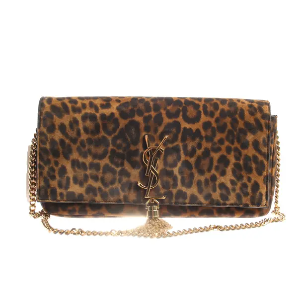 Schultertasche in Braun, Leder, Saint Laurent