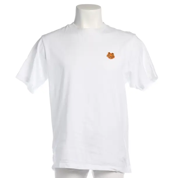 T-Shirt in Weiß, Baumwolle, Kenzo