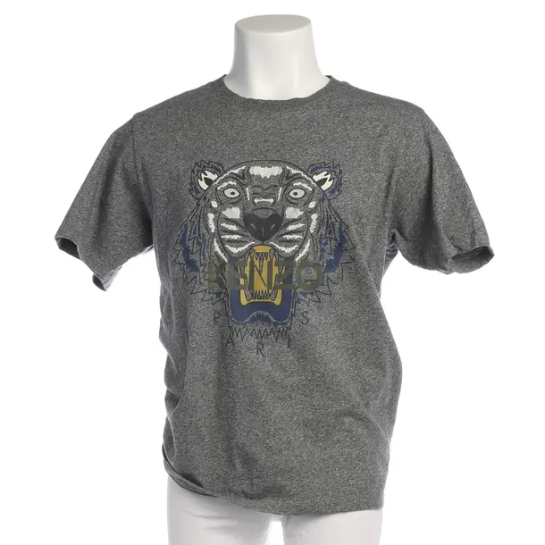T-Shirt in Gray, Cotton, Kenzo