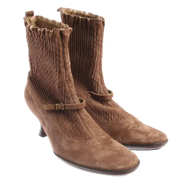 Ankle Boots in Brown, , Lottuse