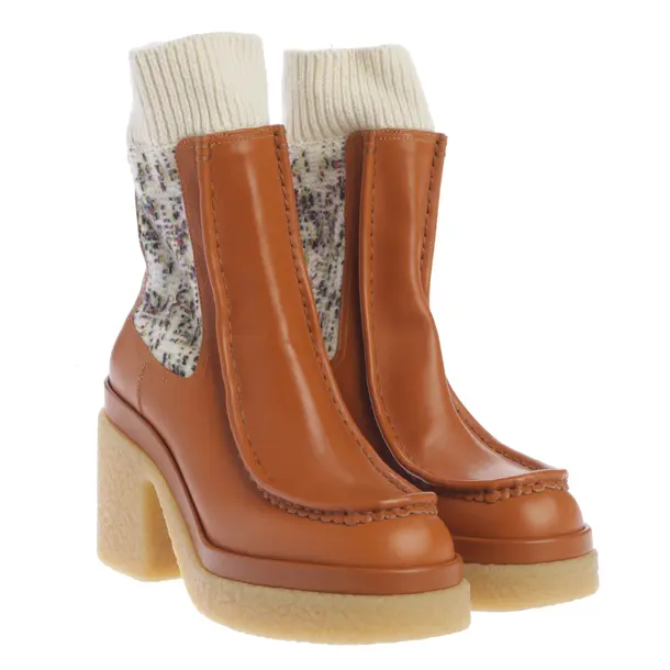 Ankle Boots in Brown, , Chloé