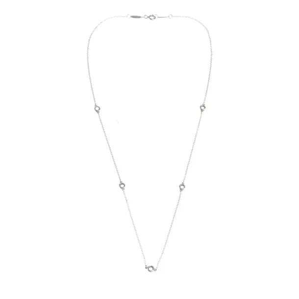 Necklace in Metallic, 925 Sterling Silver, Tiffany & Co