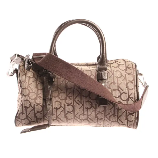Handbag in Brown, Cotton, Calvin Klein