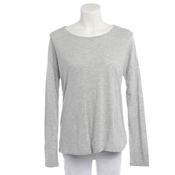 Long Sleeve Shirt in Gray, Cotton, Juvia
