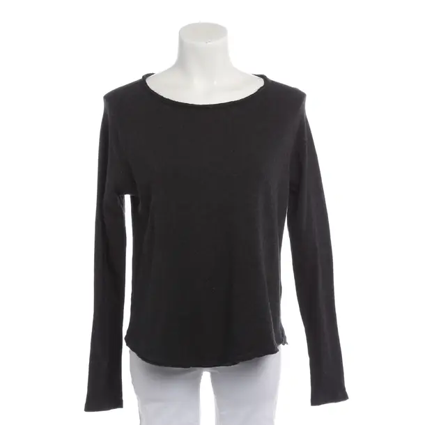 Longsleeve in Grau, Baumwolle, American Vintage