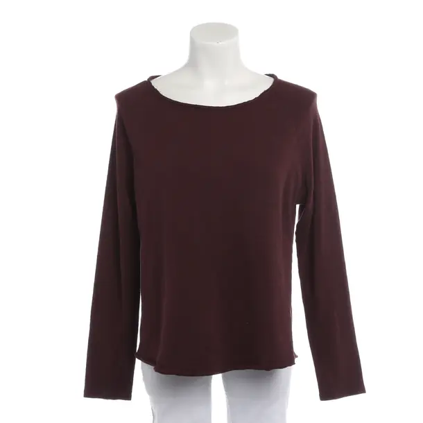 Long Sleeve Shirt in Red, Cotton, American Vintage