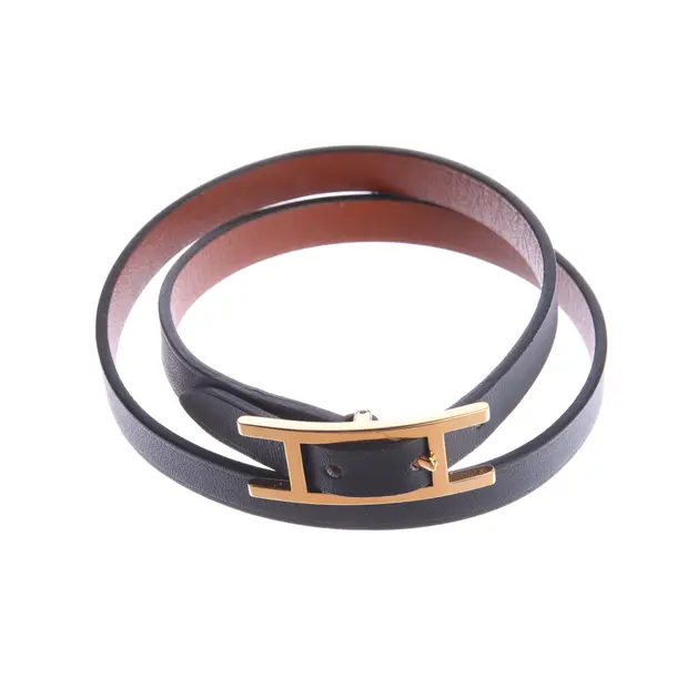 Bracelet in Black, Leather, Hermès