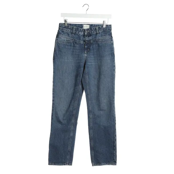 Straight Fit Jeans in Blue, Cotton, Closed