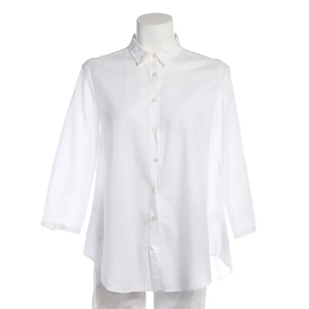 Blouse in White, Cotton, 0039 Italy