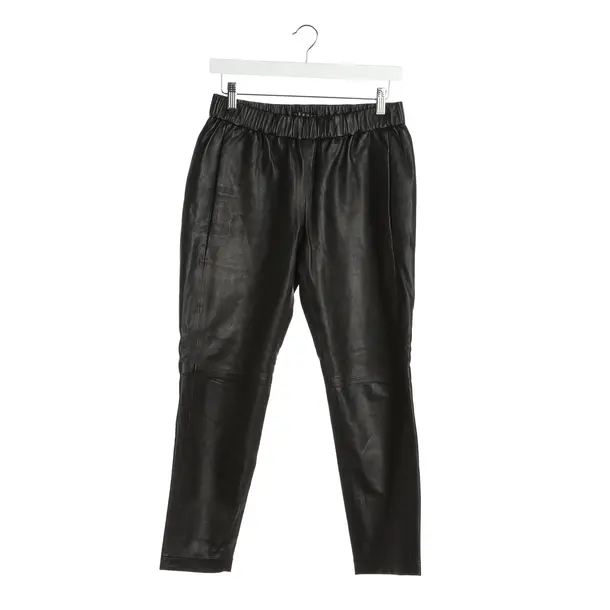 Hose in Schwarz, Leder, Theory