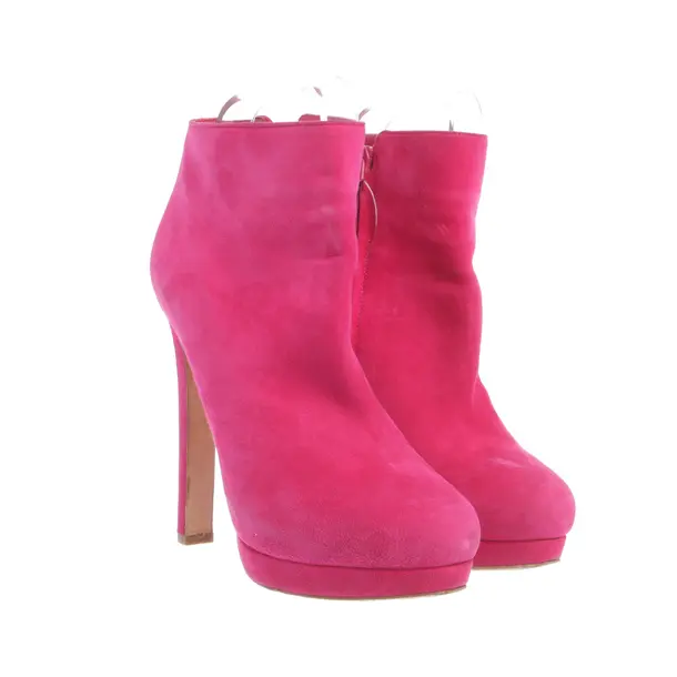 Stiefeletten in Rosa, , Alexander McQueen