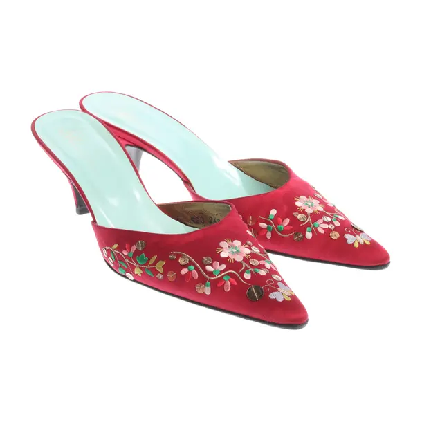 Blumarine Hohe Pantoletten EUR 39 Mehrfarbig - Mehrfarbig - - Pre-Loved Designer Fashion - Blumarine Second Hand Designer Shop