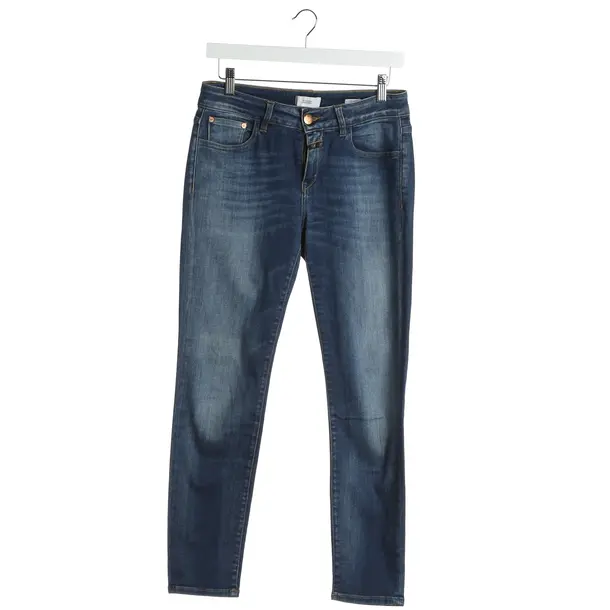Jeans Slim Fit in Blau, Baumwolle, Closed