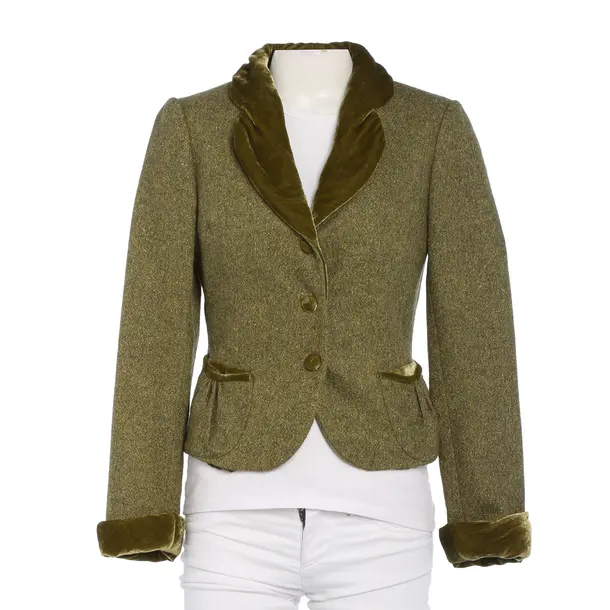 Blazer in Green, Wool, Blumarine