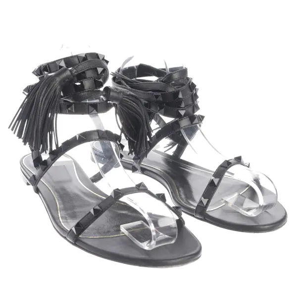 Strappy Sandals in Black, , Valentino