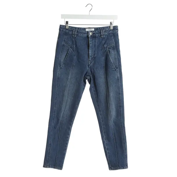 Straight Fit Jeans in Blue, Cotton, Isabel Marant Étoile