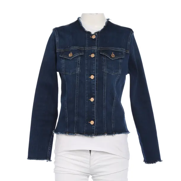 Jeansjacke in Blau, Baumwolle, 7 for all mankind