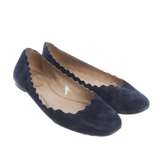 Ballet Flats in Blue, , Chloé