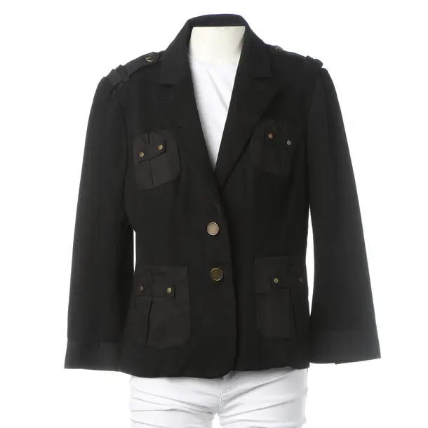 Blazer in Black, Cotton, Diane von Furstenberg