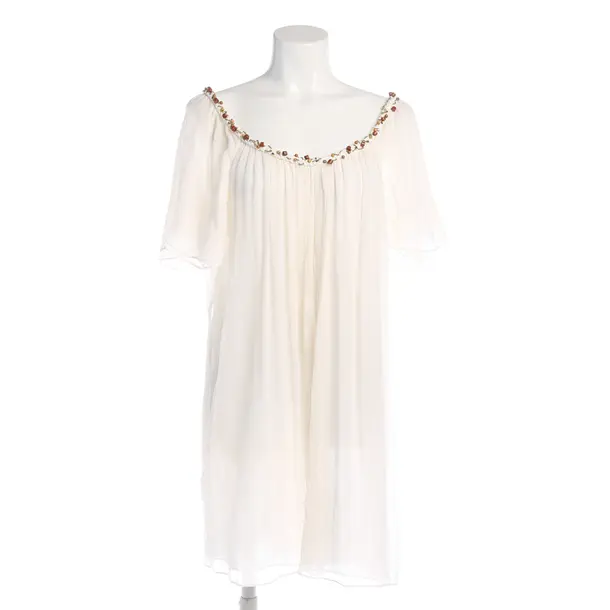 Dress in White, Silk, Diane von Furstenberg